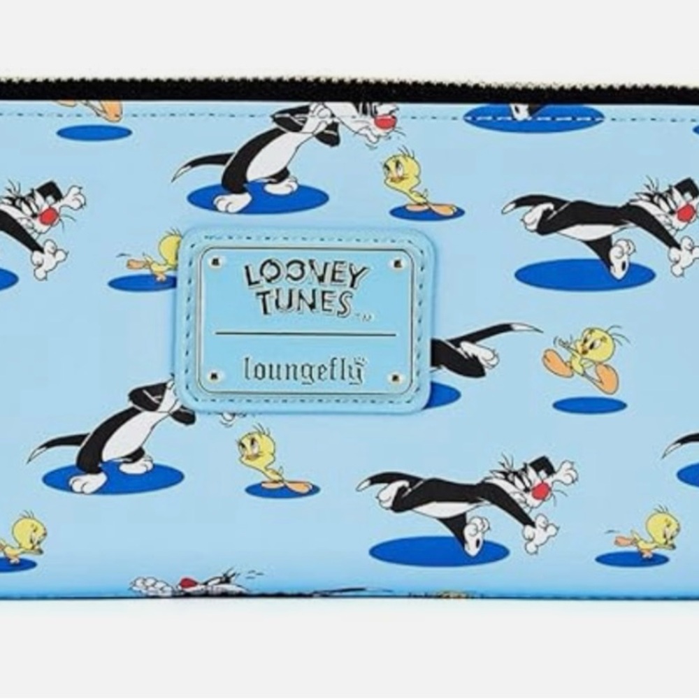 Loungefly Light Blue Looney Tunes Wallet